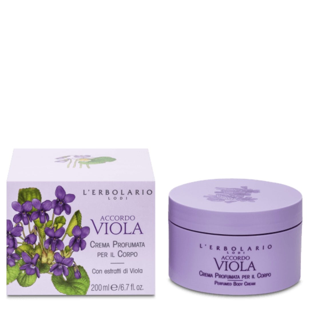 Crema Profumata per il Corpo Accordo Viola - Herbae et Semina Erboristeria