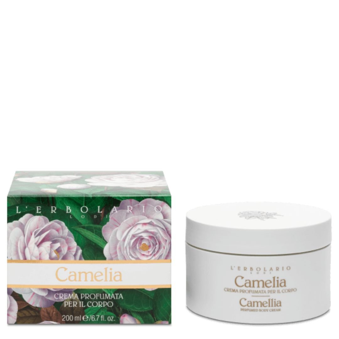 Crema Profumata per il Corpo Camelia - Herbae et Semina Erboristeria