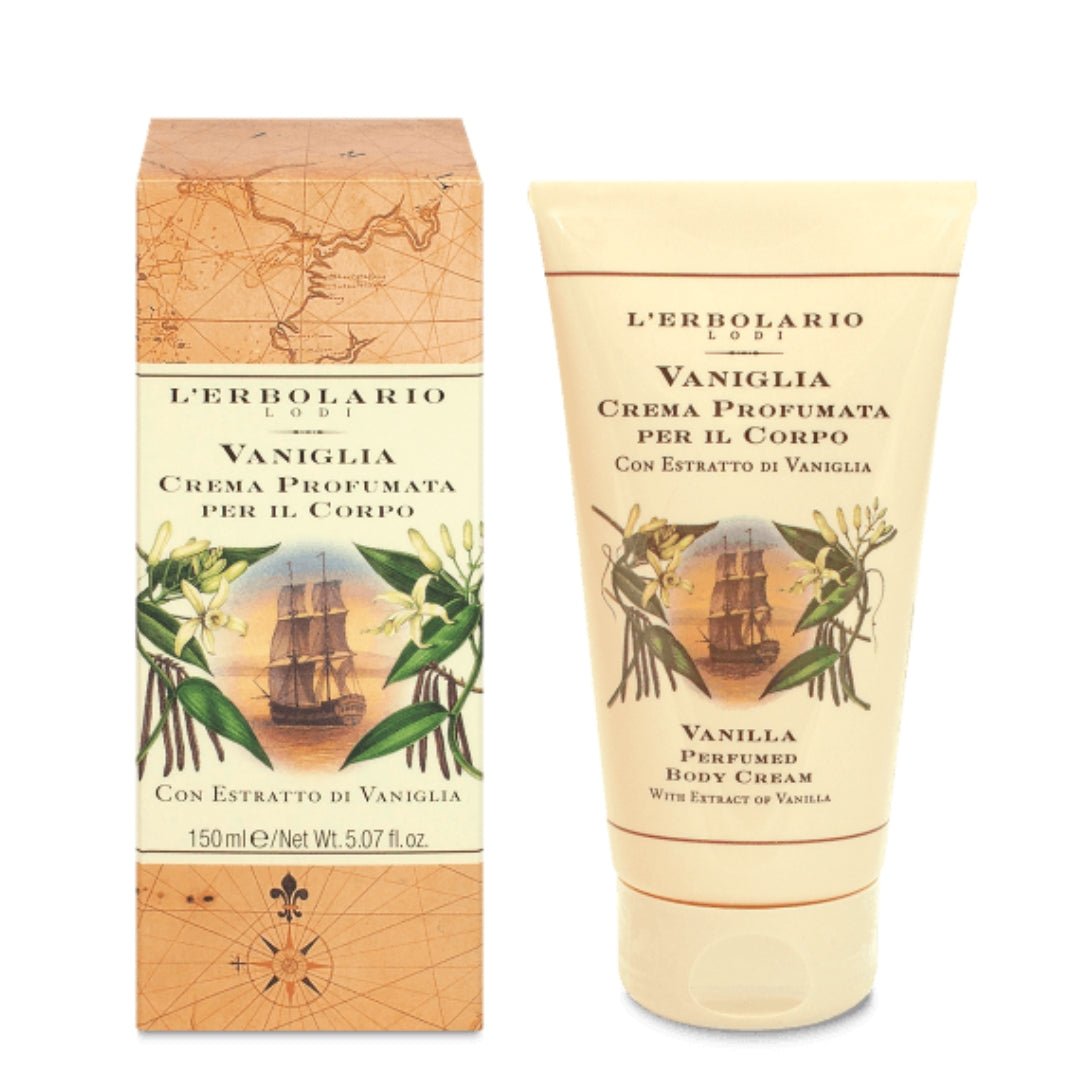 Crema Profumata per il Corpo Vaniglia - Herbae et Semina Erboristeria