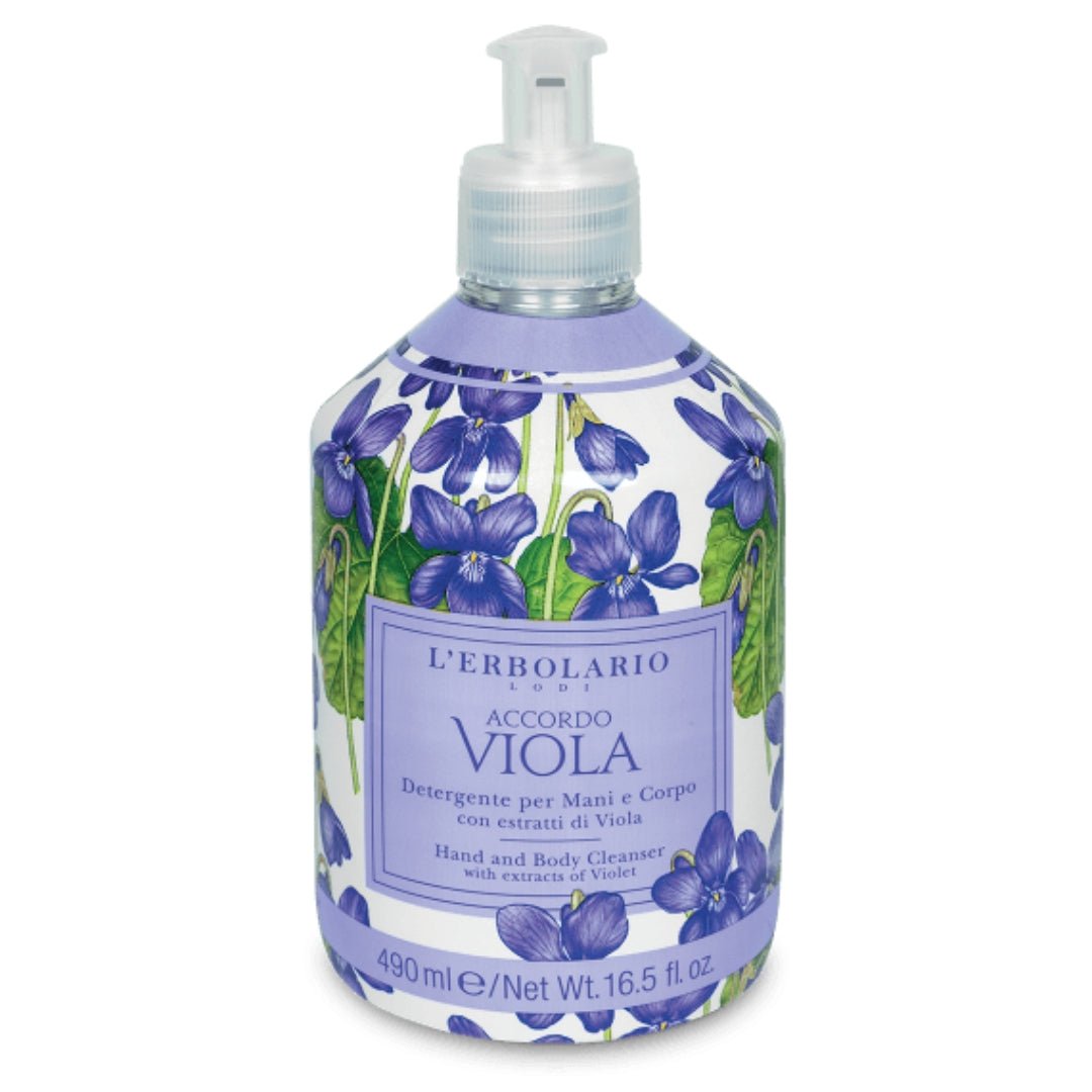 Detergente Mani e Corpo Accordo Viola - Herbae et Semina Erboristeria