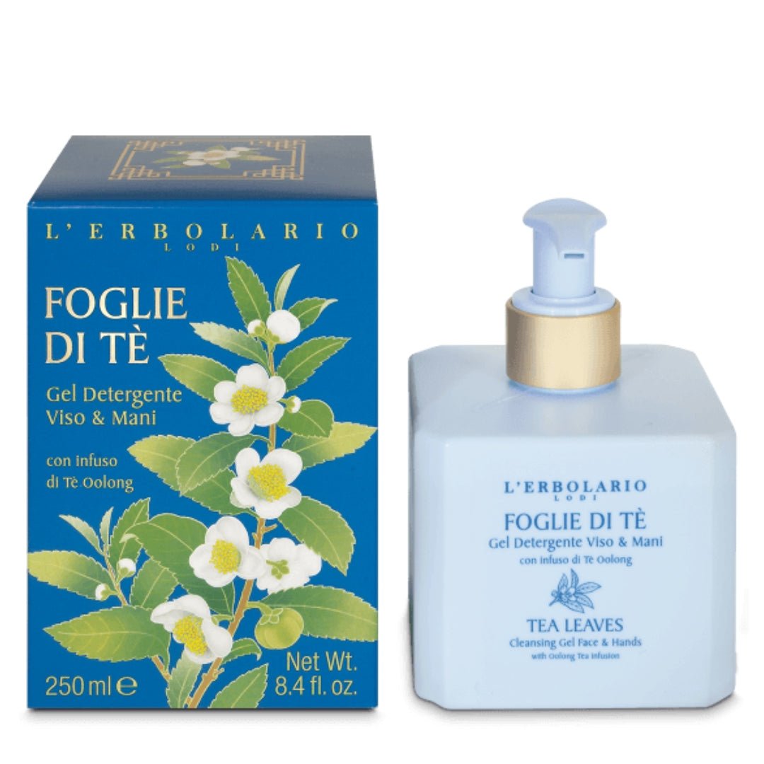 Gel Detergente Viso &amp; Mani Foglie di Tè - Herbae et Semina Erboristeria