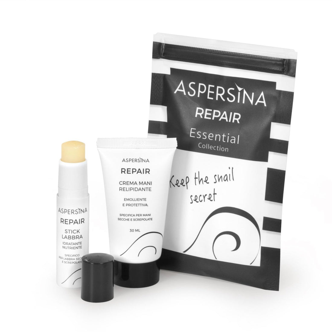 Kit Stick Labbra + Crema Mani + Maschera Repair - Herbae et Semina Erboristeria