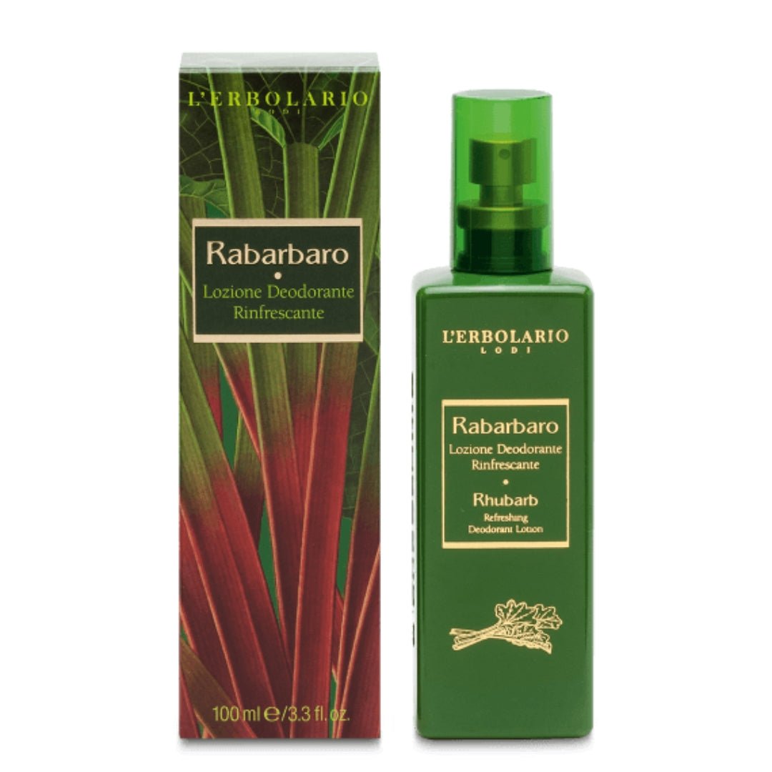 Lozione Deodorante Rinfrescante Rabarbaro - Herbae et Semina Erboristeria