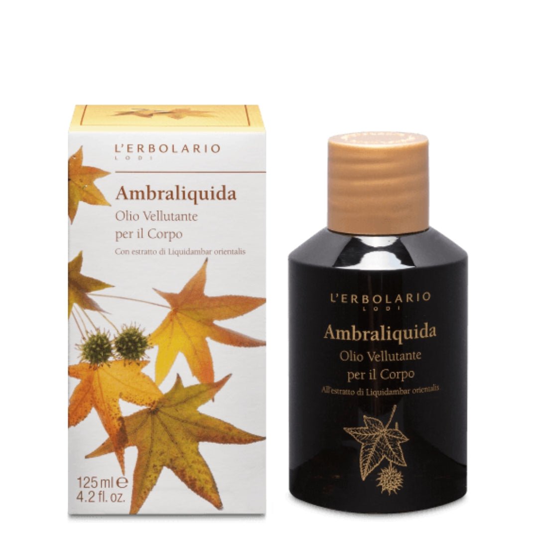 Olio Vellutante per il Corpo Ambraliquida - Herbae et Semina Erboristeria