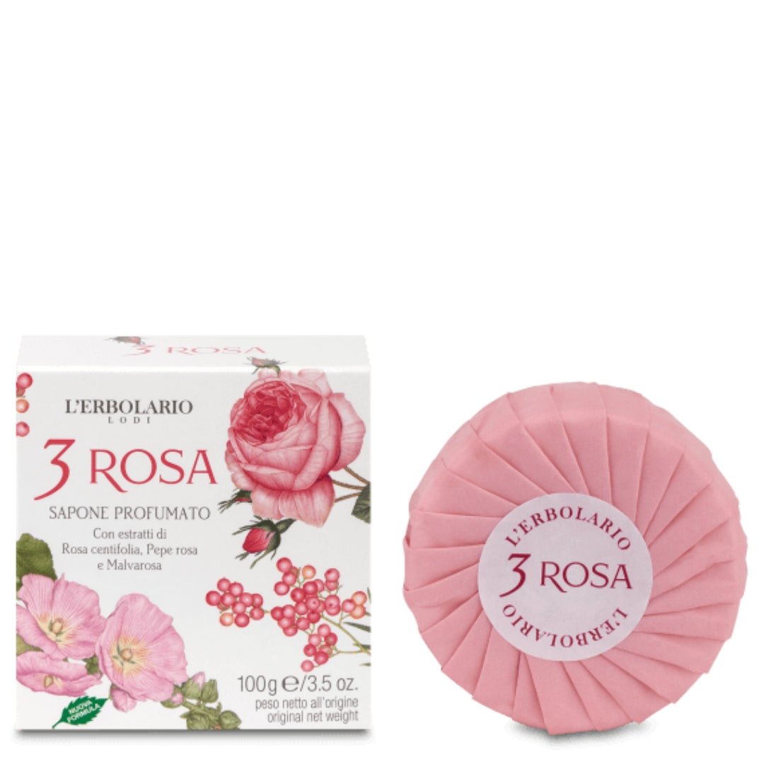 Sapone 3 Rosa - Herbae et Semina Erboristeria